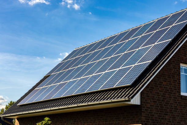 istock Roof with solar panels 2161454697