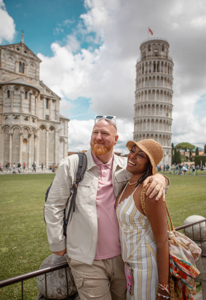 istock A senior mixed race couple sightseeing in Pisa 2161461018