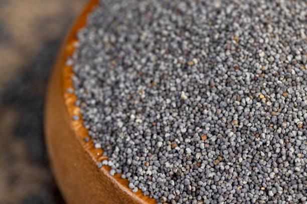 istock scattered poppy seeds for cooking 2161464181