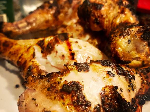 istock Chicken Legs Off the Grill 2161465050