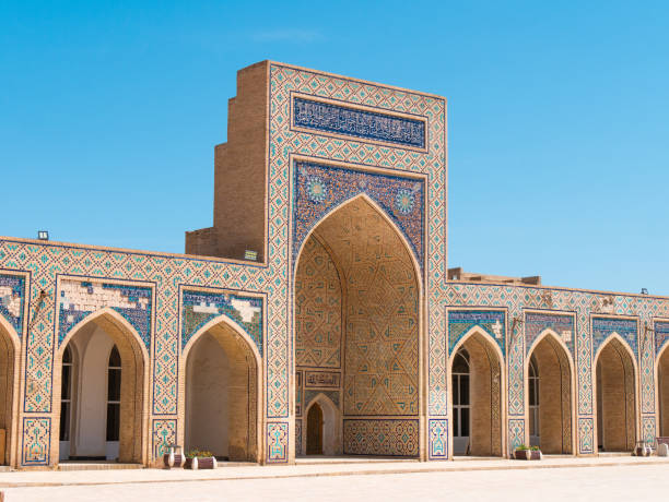 istock Inner Courtyward inside Kalan Mosque, Uzbekistan 2161466159