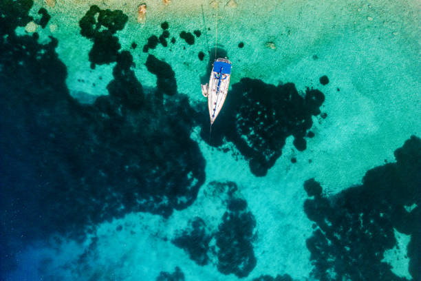 istock Gidaki beach, Ithaki, view from above 2161471776