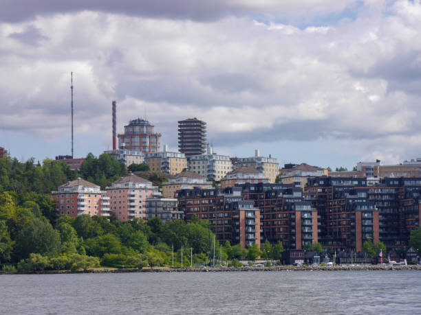 istock A city in the archipelago during summer 2161475683