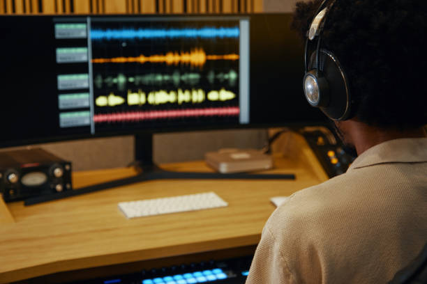 istock Composer Working With Sounds Of New Song 2161477748
