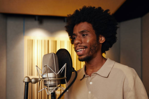istock Young Guy Rehearsing New Song 2161478943