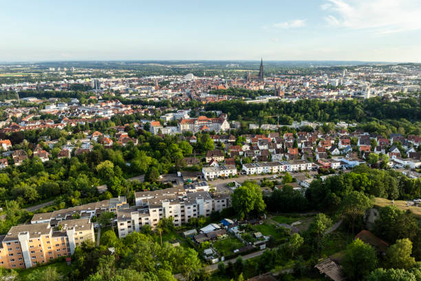 istock Aerial city view Ulm 2161487008