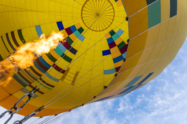 istock Inflating a hot air balloon 2161487902