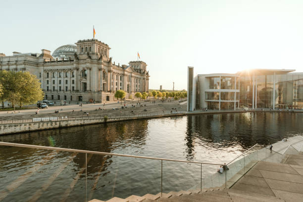 istock Reichstag Building and Spree River in Berlin, Germany 2161490494