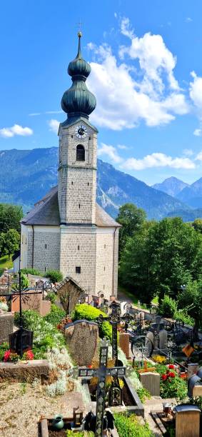 istock Ruhpolding - church St. Georg 2161499919