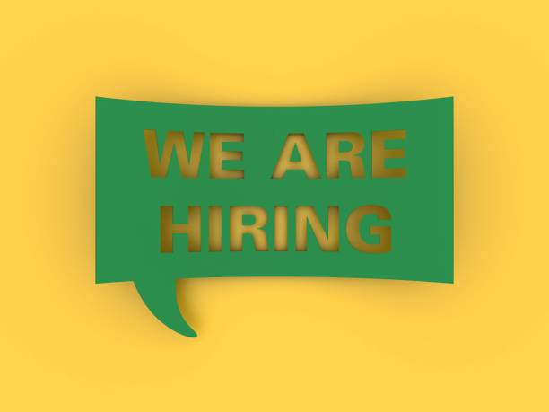 istock Speech Bubble with WE ARE HIRING Words 2161500628