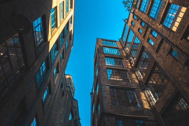 istock Old dock warehouses converted into luxury housing, London 2161512798