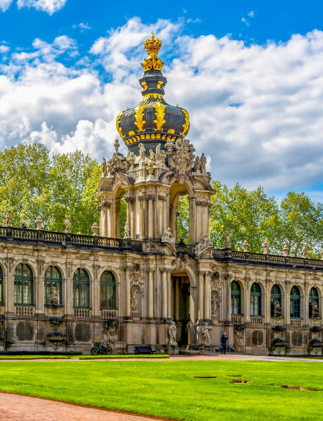 istock Crown gate of Dresdner Zwinger in Dresden, Germany 2161523320