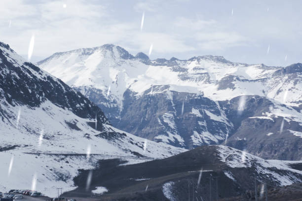The mountain range covers an area of ​​approximately 2,870,000 km²