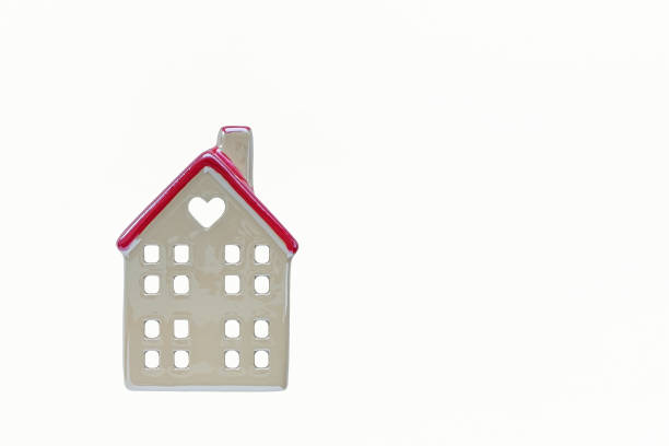 A toy house. Decorative decoration. Gift. Household and household goods.