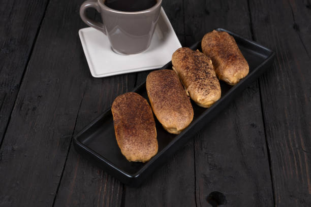 Tempting Tiramisu Dessert with Chocolate Drizzle and Cocoa Powder, a Classic Italian Treat