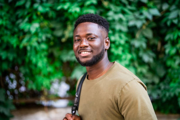 istock Togolese man looking at the camera outdoors. 2161536648