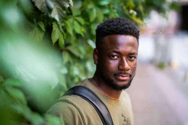 istock Togolese man looking at the camera outdoors. 2161536682