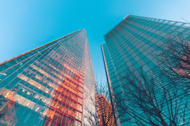 istock Modern office building detail, London 2161538314