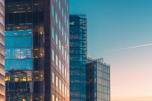 istock Modern office building detail, London 2161538357