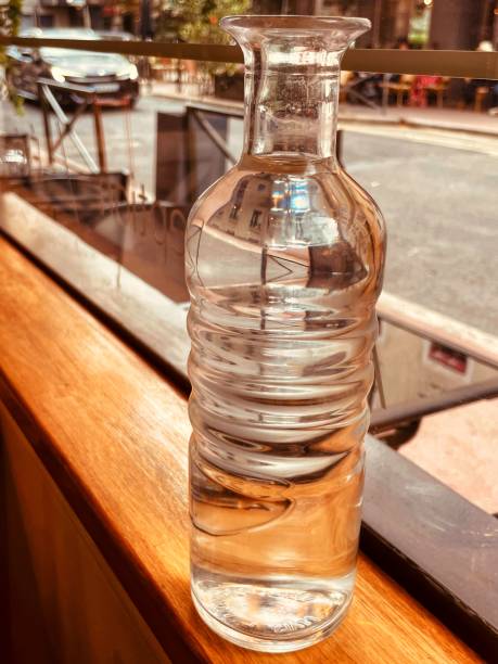 istock A sophisticated looking, glass bottle of still water 2161546826