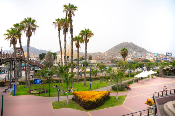 Scenic View of Parque de la Muralla in Lima