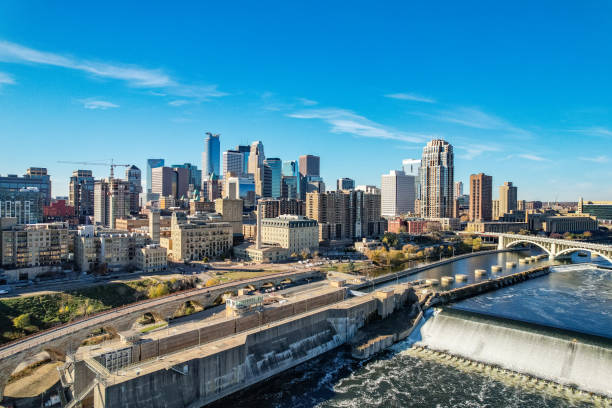 istock Drone of Minneapolis, Minnesota 2161549547