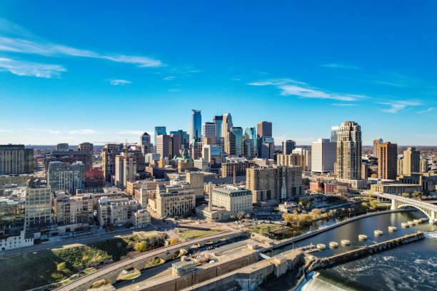 istock Drone of Minneapolis, Minnesota 2161549559