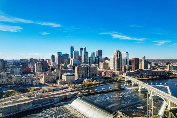istock Drone of Minneapolis, Minnesota 2161549560