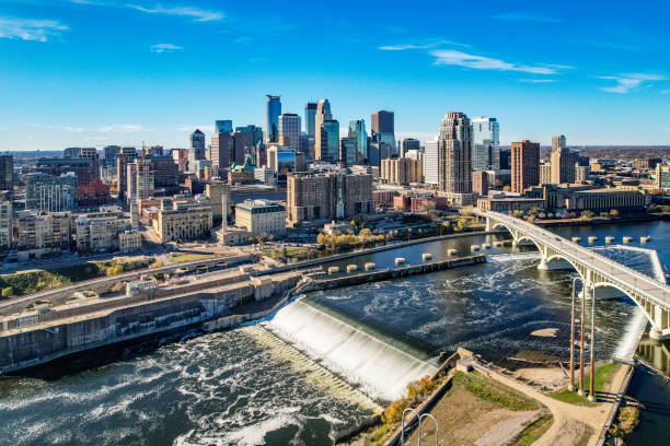 istock Drone of Minneapolis, Minnesota 2161549563