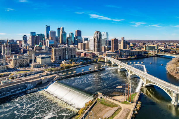 istock Drone of Minneapolis, Minnesota 2161549579