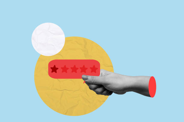 istock A human hand holding a speech bubble with one in five star rating 2161555601