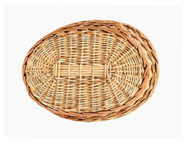 istock Woven basket made from rattan 2161563667