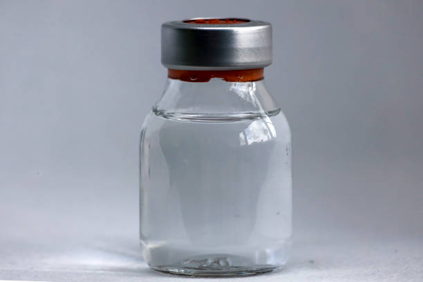 istock Glass ampoules for syringes and infusion with medication 2161575773