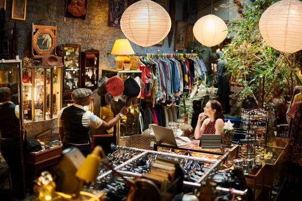 istock vintage shop shopper 2161579327