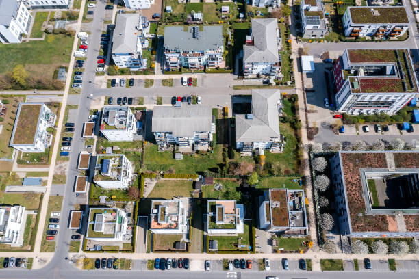 istock Modern apartment buildings 2161584318