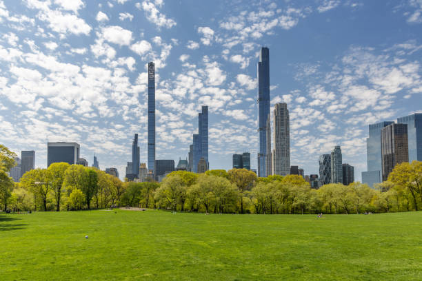 istock Manhattan skyscrapers and Central Park 2161585701