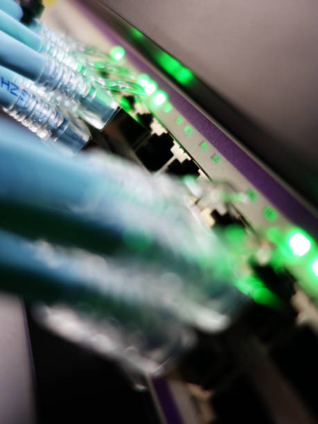 istock close up of network cables in a data center 2161592452