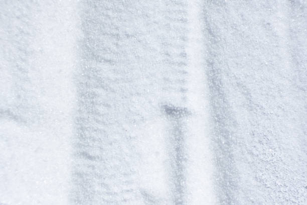 Abstract White Grey Kitchen Rock Salt Background Macro Top View