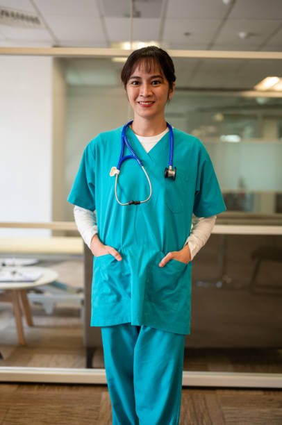 istock Grace in Healing: Portrait of a Young Physiotherapist 2161597144