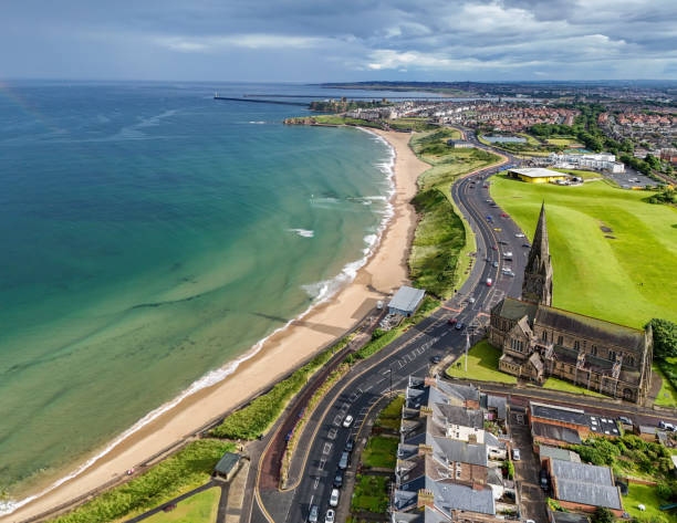 Cullercoats Beach, Tynemouth. United Kingdom.