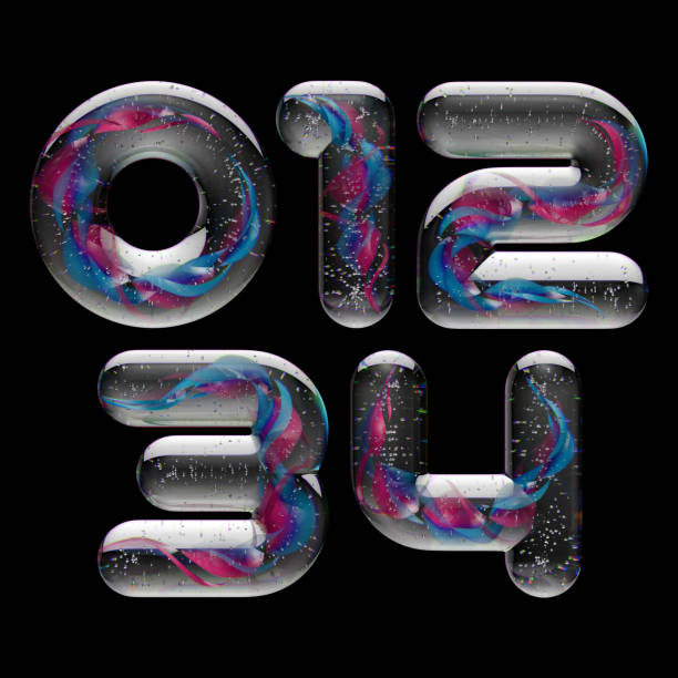 istock 3d render of letters made with shiny glass marbles effect 2161609165