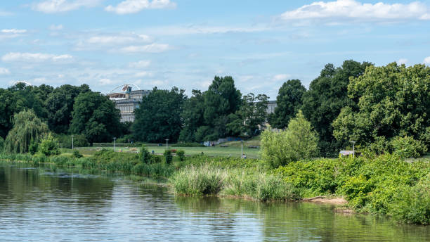 istock View from the Palmengarten Wehr at the Elster river 2161612321