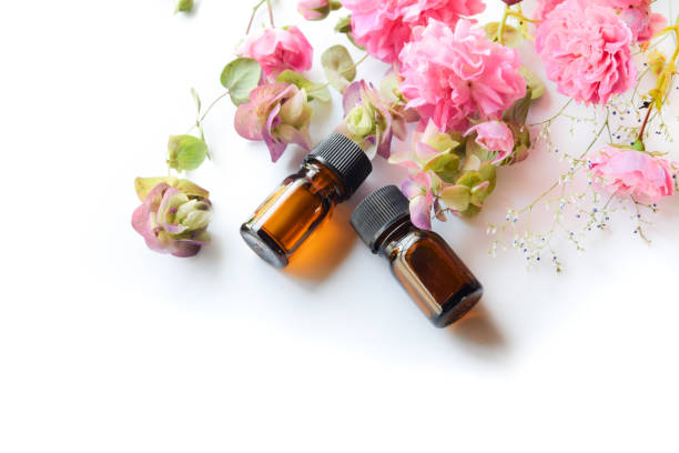 istock essential oils with oregano and roses 2161613471