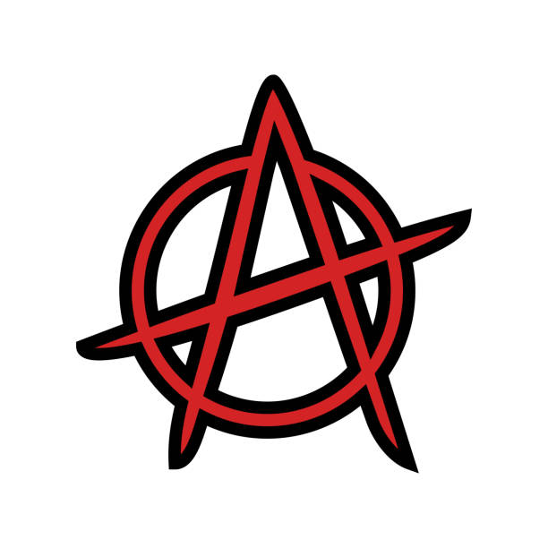 istock anarchy subculture style punk color icon vector illustration 2161614167