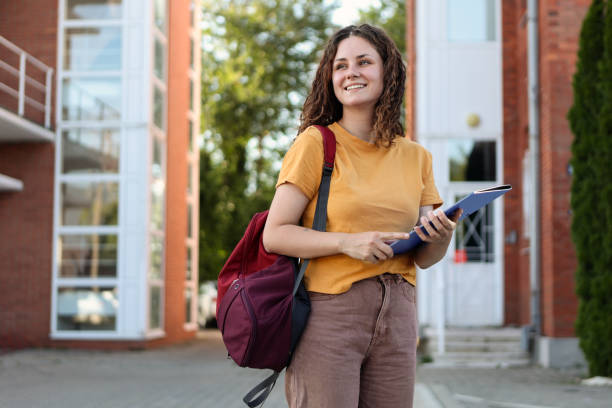 istock Female Caucasian student 2161614515