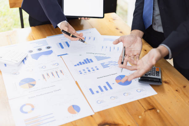 istock Business partners working with analysis report and advisor showing plan. 2161615285