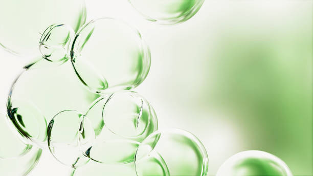 istock Beautiful bubbles, sustainable and eco-friendly concept 2161617124