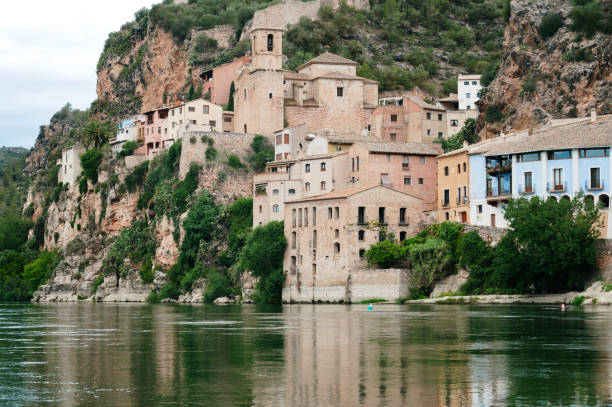 The village of Miravet in Tarragona province, Catalonia, Spain.