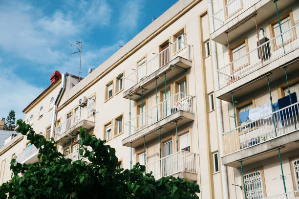 istock Apartment buildings in Spain 2161618966