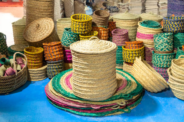 istock Colorful Baskets at the Craft Fair 2161619261